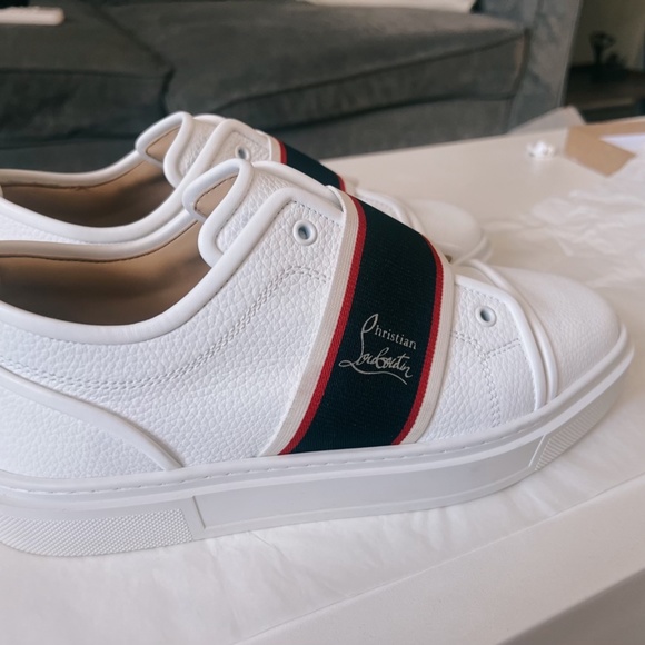 Christian Louboutin Adolescenza Slip-On Sneaker Leather White main image 6